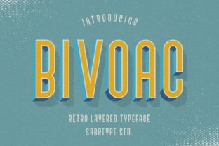 Bivoac Font Review: Layered Display Typography for Editorial Design