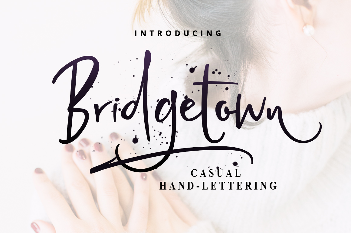 Bridgetown Font Review: Elegant Script for Brand Identity