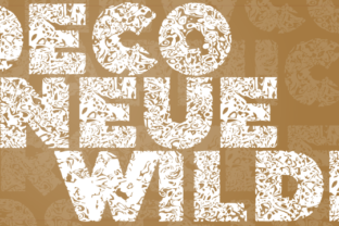 Deco Neue Wilde Font for Editorial Design