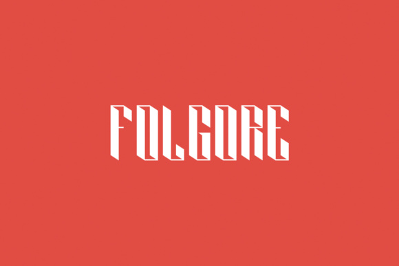 Folgore Font Review: 3D Display Typeface for Makers