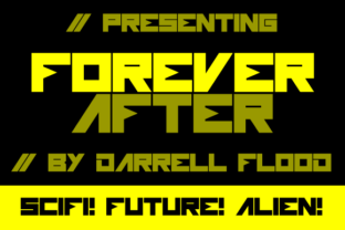 Forever After Font for Futuristic Web Design