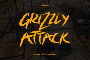 Grizzly Attack Font: Elevating Small Business Branding