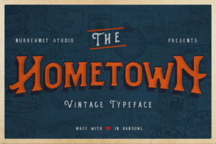 Hometown Font Review: Vintage Charm for Makers