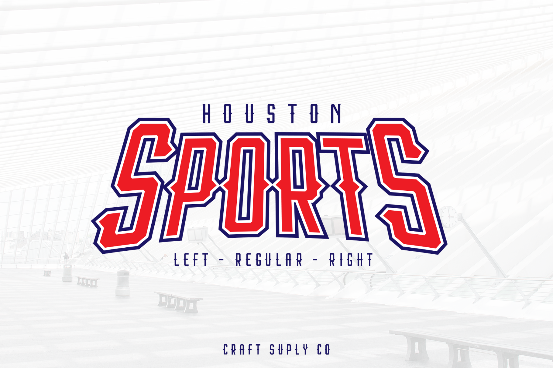 Houston Sports Font: Bold Branding for Small Business