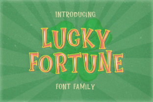 Lucky Fortune Family: A Handmade Display Font for Editorial Design