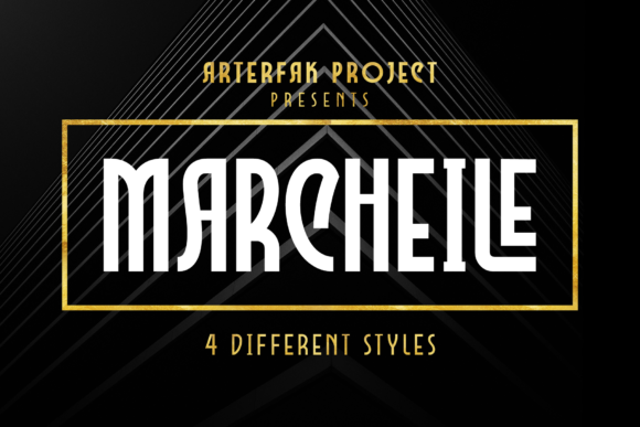 Marcheile Font: Gatsby Vintage Style for Web Design