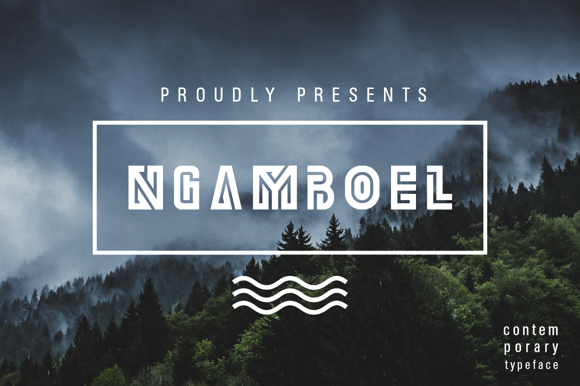 Ngamboel Font Review: Modern Branding for Small Business