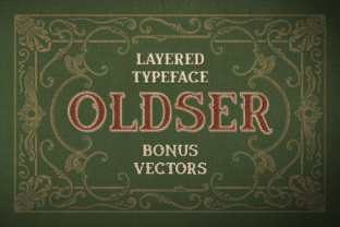 Oldser Font: Elevating Vintage Brand Identity Design