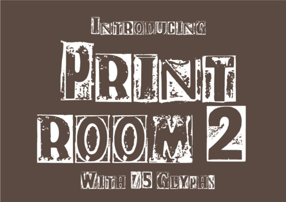 Print Room 2 Font: Vintage Branding for Modern Cafés