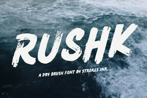 Rushk Font Review: Gritty Display Type for Makers