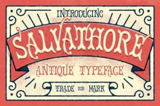 Salvathore Font: Elegant Victorian Branding for Modern Business