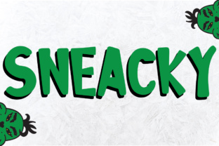 Sneacky Font Review: Whimsical Display Typography for Holiday Editorial Design