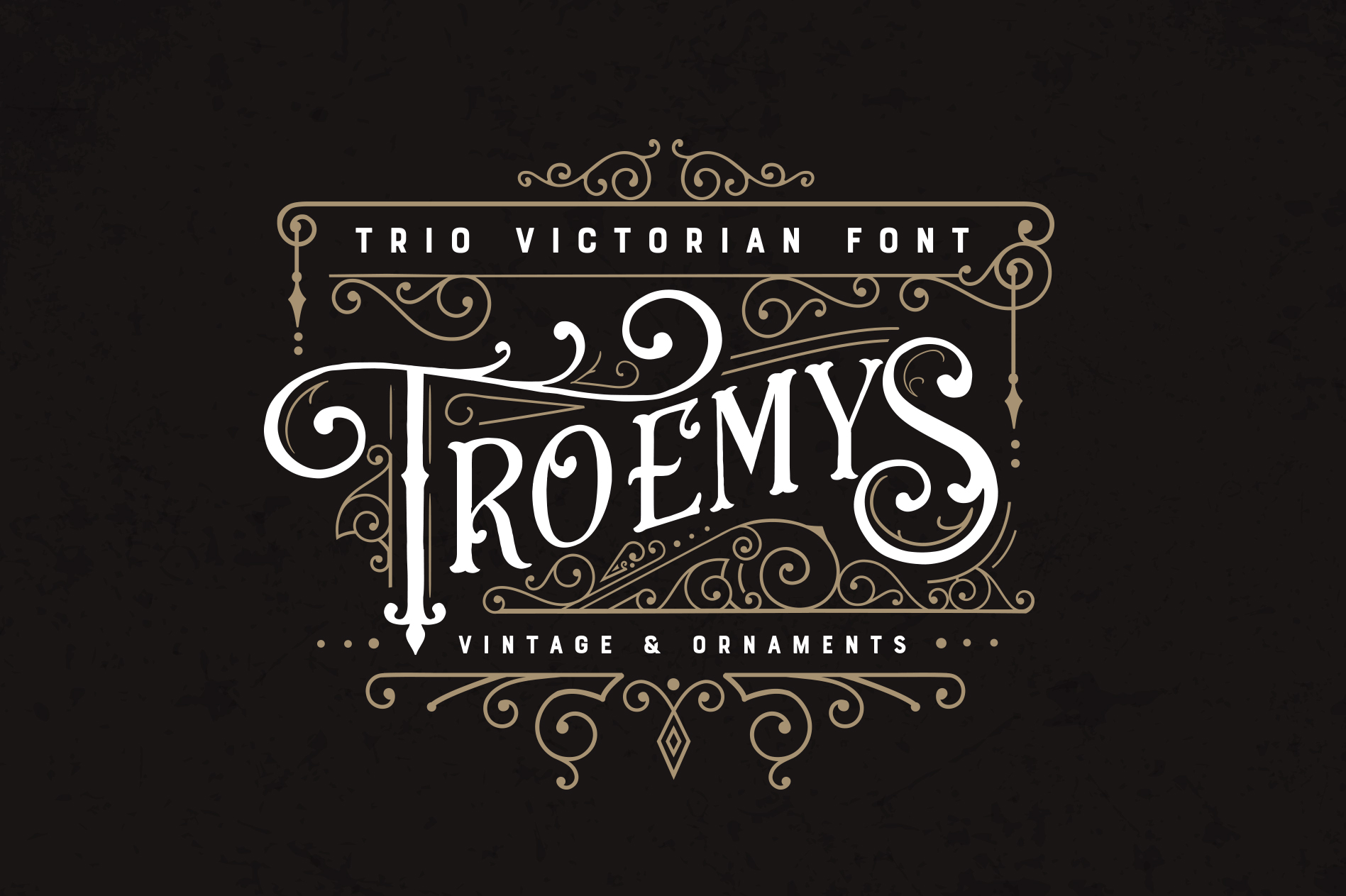 Troemys Font Trio: Elevating Small Business Branding