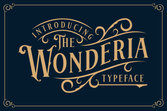 Wonderia Font Review: Whimsical Display Type for Campaigns